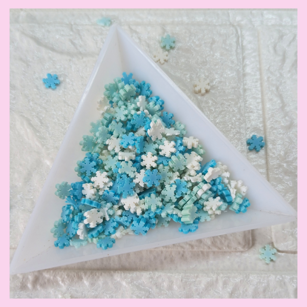 Fimos x 20gr. -  Copo de Nieve