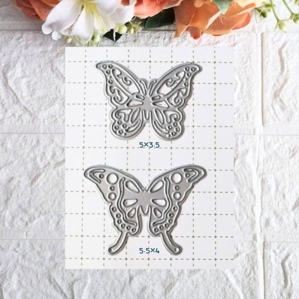 Mariposa con Sombra Set x2 #2
